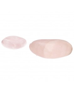 Corazón Pulido de Cuarzo Rosa 2