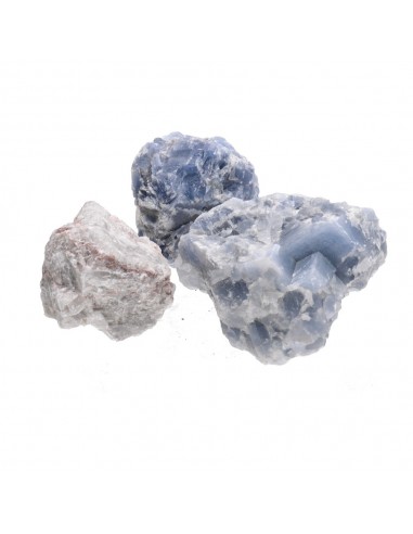 Calcite azul em bruto de grandes...