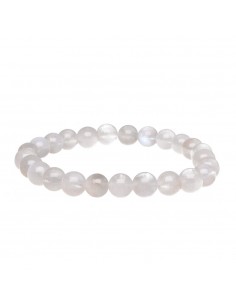 Bracelet en pierre de lune 8mm