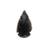Grande cabeça de flecha obsidiana