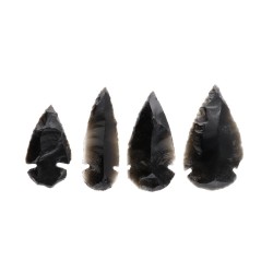 Large Obsidian Arrowhead