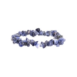 Bracciale Chip Piccolo di Sodalite/\