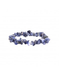 Bracelet de chips de sodalite