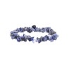 Bracelet de chips de sodalite
