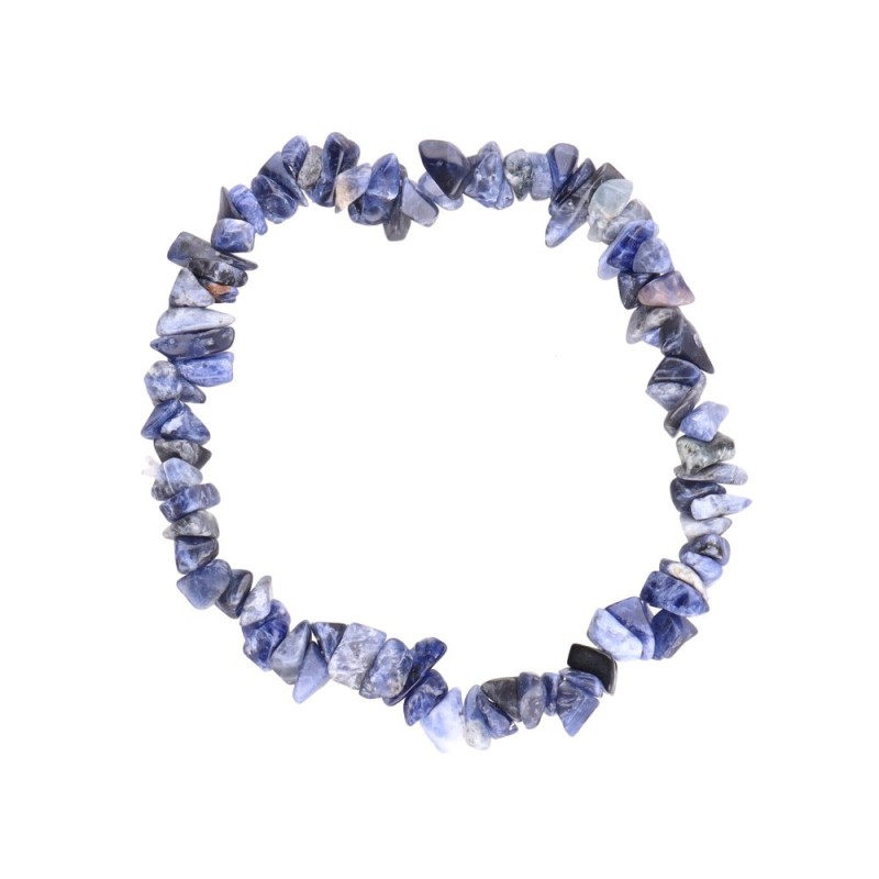 Bracciale Chip Piccolo di Sodalite/\