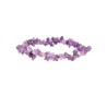 Pulseira pequena com lascas de ametista