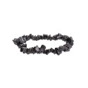 Bracciale Chip Piccolo di Tormalina Nera/