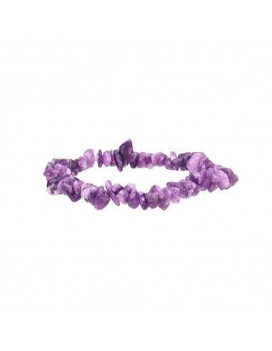 Petit bracelet en pépites de lépidolite