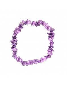 Small Lepidolite Chip Bracelet 2
