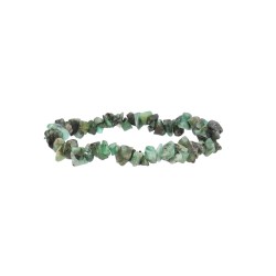 Bracciale Chip Piccolo in Avventurina Verde/\