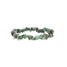 Pulseira pequena com lascas de aventurina verde