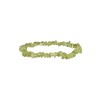 Pulseira com pequenas lascas de peridoto