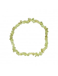 Small Peridot Chip Bracelet 2