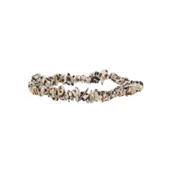 Bracciale Chip Piccolo in Diaspro Dalmata/