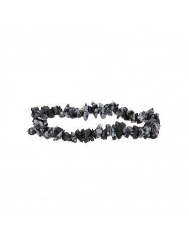 Pulsera Chip Piccola di Ossidiana Nevada