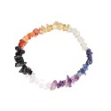 7 Chakras Small Chip Bracelet/