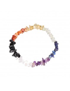 Small 7 Chakra Chip Bracelet 2