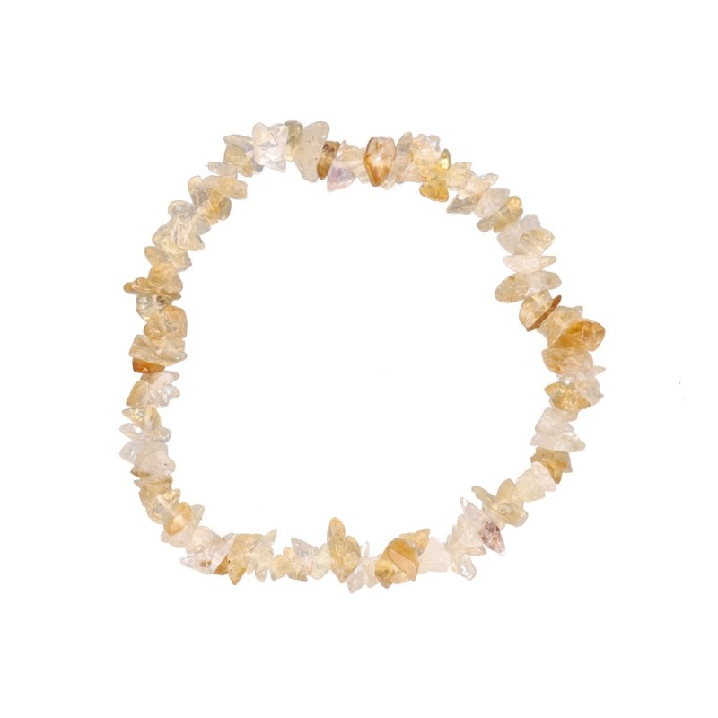 Bracciale Chip Piccolo di Citrino/\