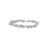 Pulseira com pequenas lascas de fluorite verde