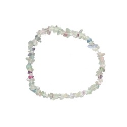 Bracciale Chip Piccolo di Fluorite Verde
