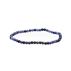 Bracciale Dumortierite 3mm: Equilibrio e Protezione Naturale