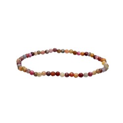 Bracciale Facetato in Zaffiro Multicolore 3mm