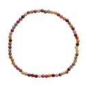 Bracelet saphir multicolore à facettes 3mm | Bijoux naturels et élégants
