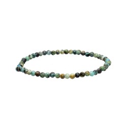 Bracciale Turchese Africano 3mm, sfaccettato ed elegante