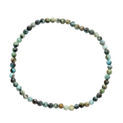 Bracciale Faccettato in Turchese Africano 3mm