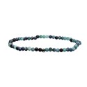 Bracciale di Tormalina Blu Faccettata 3mm: Eleganza ed Energia