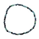 Bracciale di Tormalina Blu Faccettata 3mm: Eleganza ed Energia
