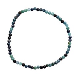 Bracciale Facettato in Tormalina Blu 3mm