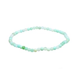 Bracciale Faccettato in Crisoprasio 3mm
