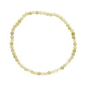 Bracciale in Opale Giallo Faccettato 3mm | Gioielleria Elegante