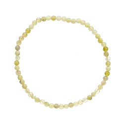 Bracciale Faccettato in Opale Giallo 3mm
