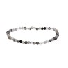Faceted Tourmaline Quartz Bracelet 3mm