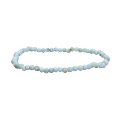 Bracciale Larimar Faccettato 3mm: Eleganza e Energia Naturale