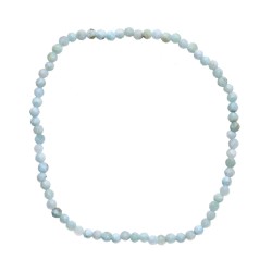 Bracciale Facetato in Larimar 3mm