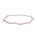 Bracelet de Kunzite à facettes 3mm : Elégance et énergie naturelle