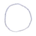 Bracciale in Calcedonio Faccettato 3mm: Eleganza e Energia Naturale