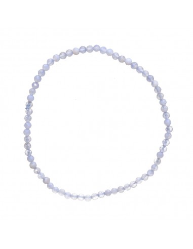 Pulsera Sfaccettata di Calcedonia 3mm