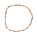 Bracelet de pierre de lune Adularia rose 3mm : Elégance et énergie naturelle