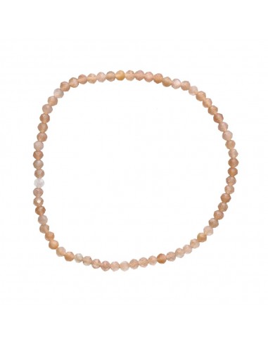 Bracciale con perle di pietra lunare...