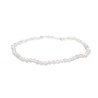 Pulsera Facetada de Piedra Luna Adularia Blanca Facetada 3mm