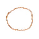 Pulseira Facetada Sunstone 4mm