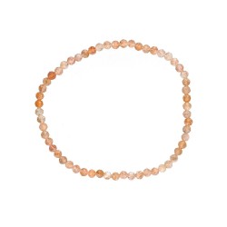 Bracciale Facetato in Pietra Sole 4mm