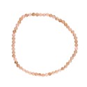 Bracelet à facettes en rhodochrosite 3mm
