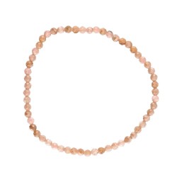 Bracciale Faccettato in Rodocrosite 3mm
