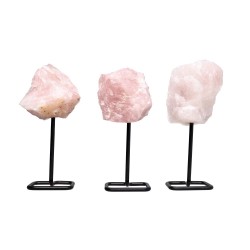 Piedistallo Mini in Quarzo Rosa