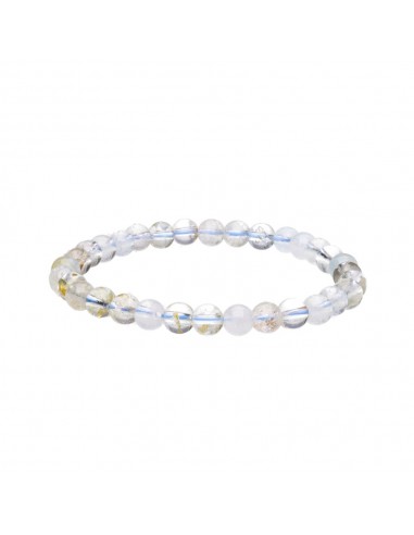Bracciale in Topazio Blu 6mm